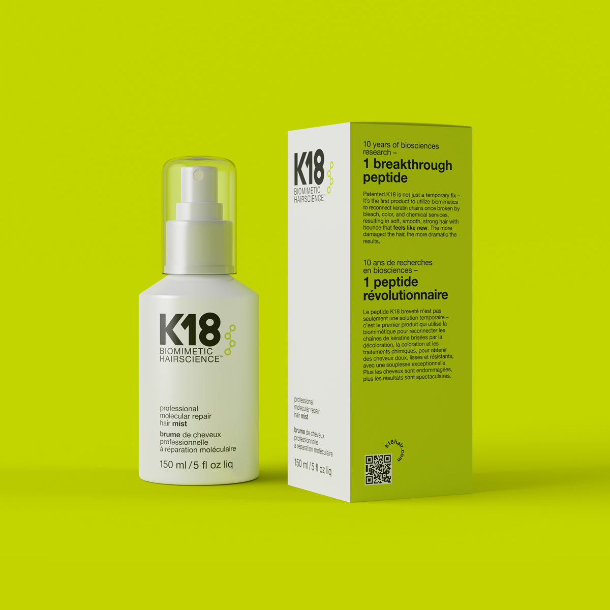 K18 MIST PROFESIONAL REPAIR 150 ML - Dermalogica® MX