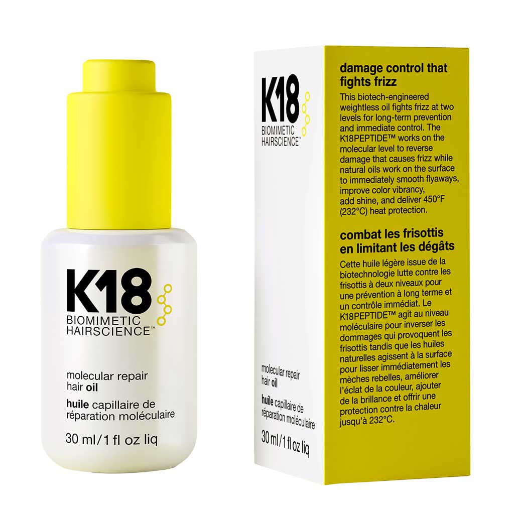 K18 Home Molecular Repair hair oil 30ml - Dermalogica® MX