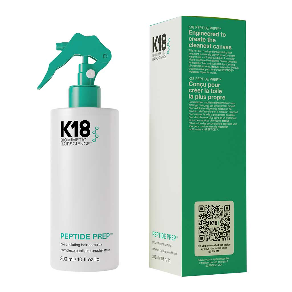 K18 Professional Peptide Prep™ Pro Chelating Hair Complex 300ml - Dermalogica® MX